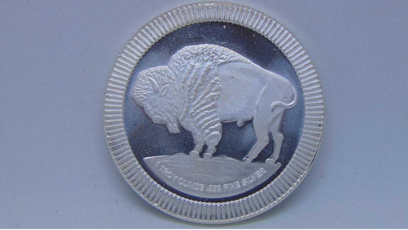 Indian Head/Buffalo Silver Bullion Round - 1 Oz. Fine Silver 999 - Autres & Non Classés