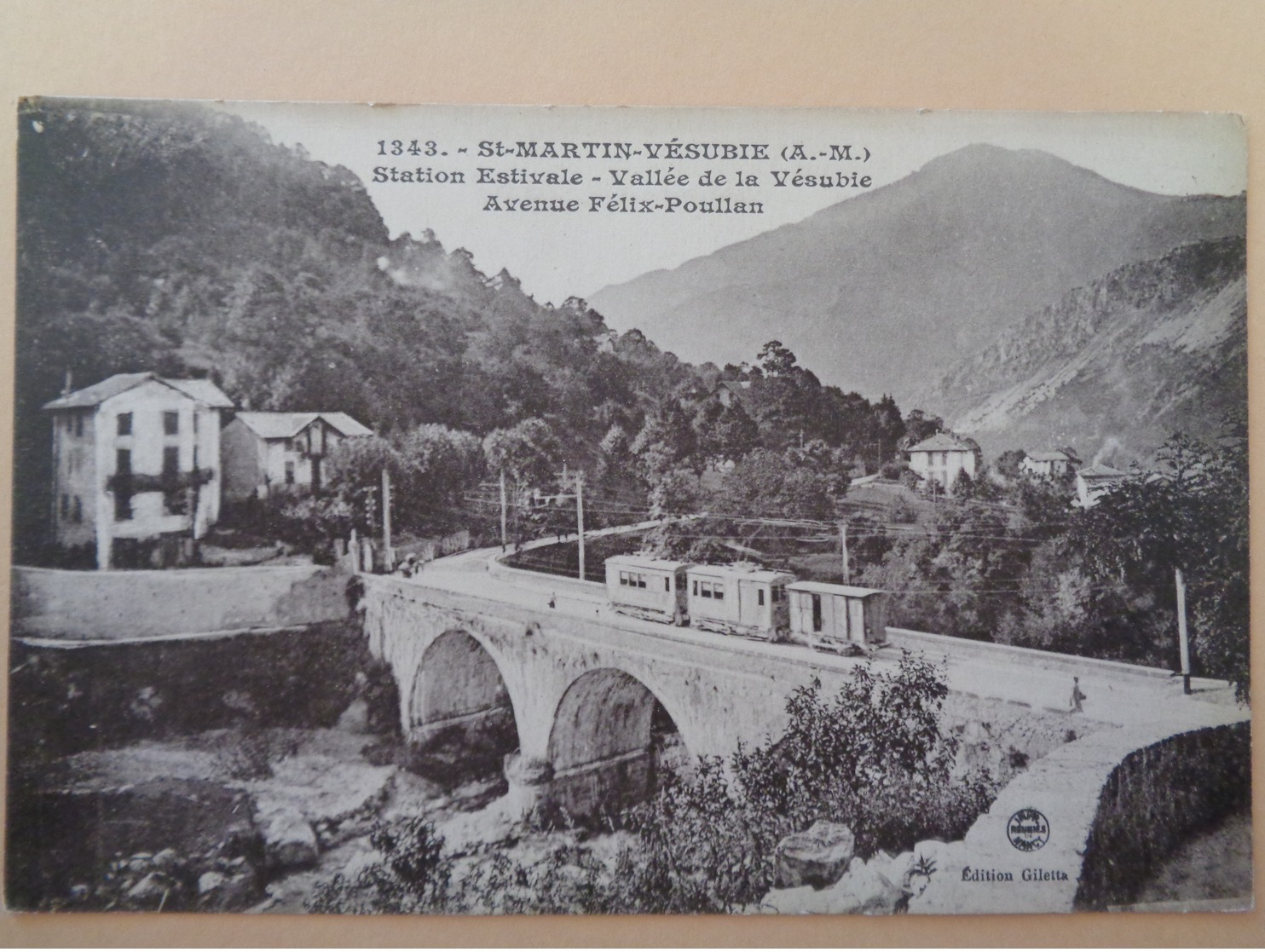 Saint-Martin-Vésubie (A-M) - Station Estivale De La Vésubie - Av Félix Poullan - Ponts