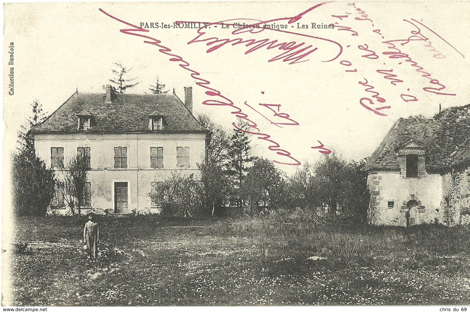 Pars Les Romilly Le Chateau Antique Les Ruines - Autres & Non Classés