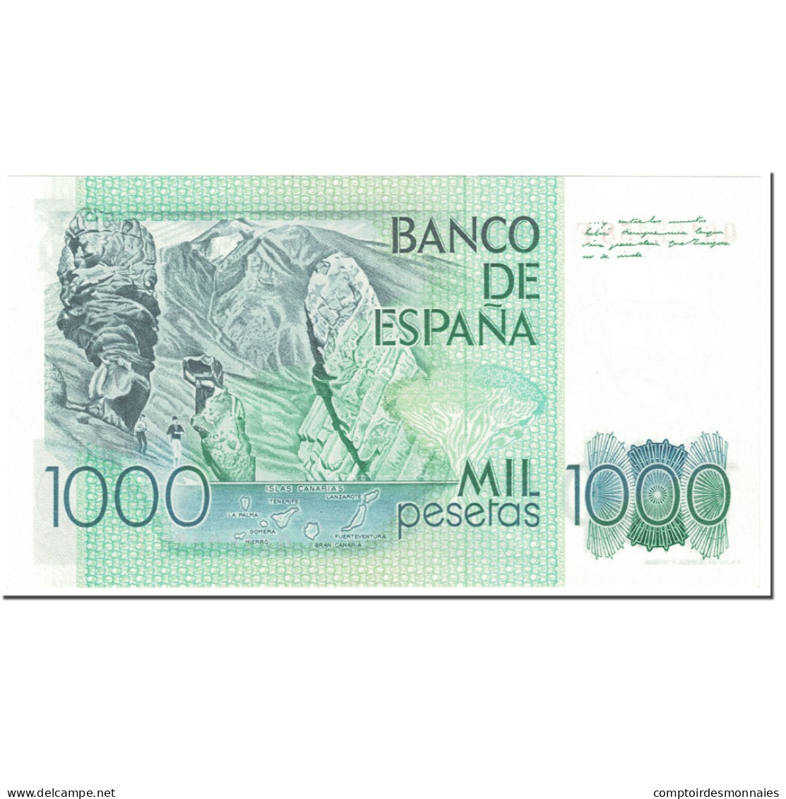 Billet, Espagne, 1000 Pesetas, 1979, 1979-10-23, KM:158, NEUF - [ 4] 1975-…: Juan Carlos I.