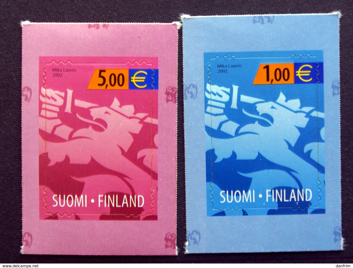 Finland 2002 Coat Of Arms   MiNr.1607-8  MNH (**)    ( Lot  F 308) - Ungebraucht