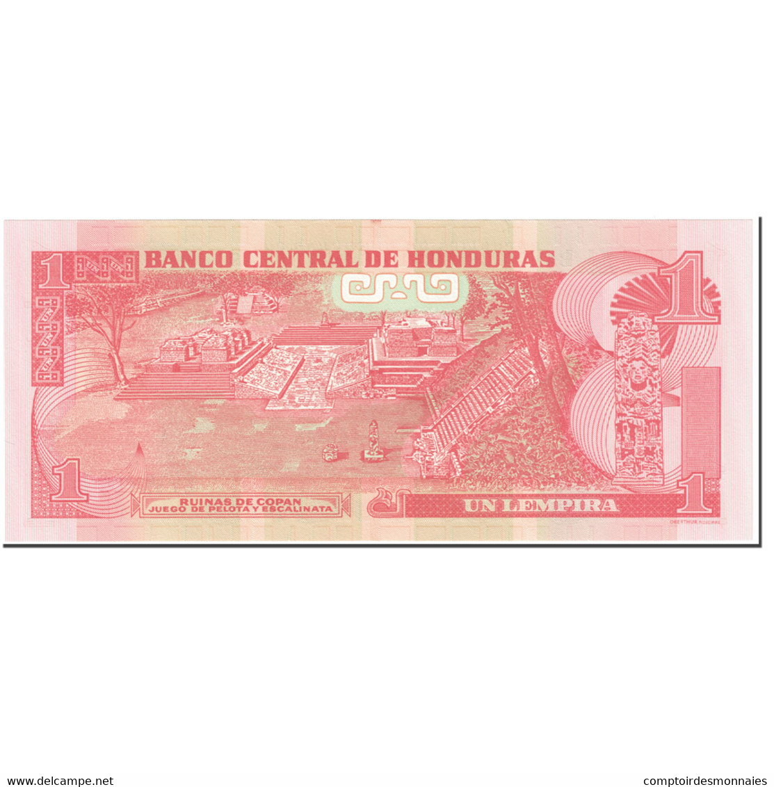 Billet, Honduras, 1 Lempira, 2012, 2012-03-01, KM:84e, NEUF - Honduras