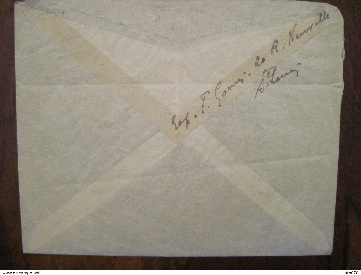 SENEGAL France 1939 FM Franchise Militaire St Cyr Maitre D'escrime Lettre Enveloppe Cover Colonies AOF - Briefe U. Dokumente