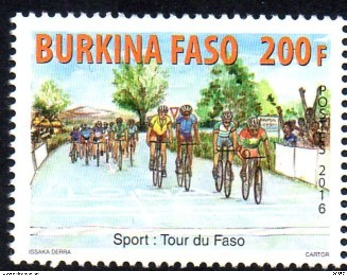 Burkina Faso 1426 Tour Du Burkina, Cyclisme, Vélo - Radsport