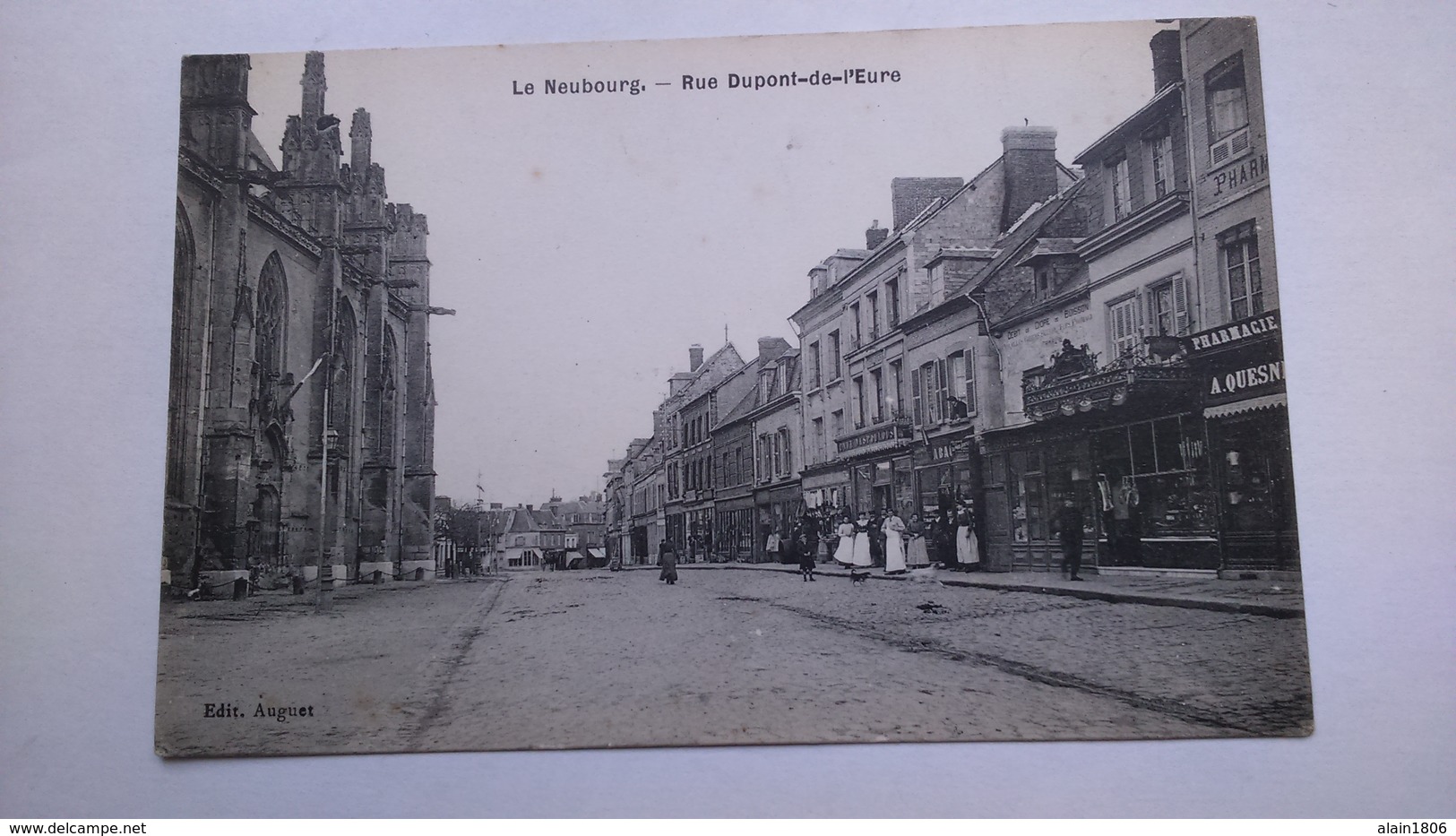 Carte Postale( N3 ) Ancienne De Neubourg , Rue Dupont De L Eure - Le Neubourg