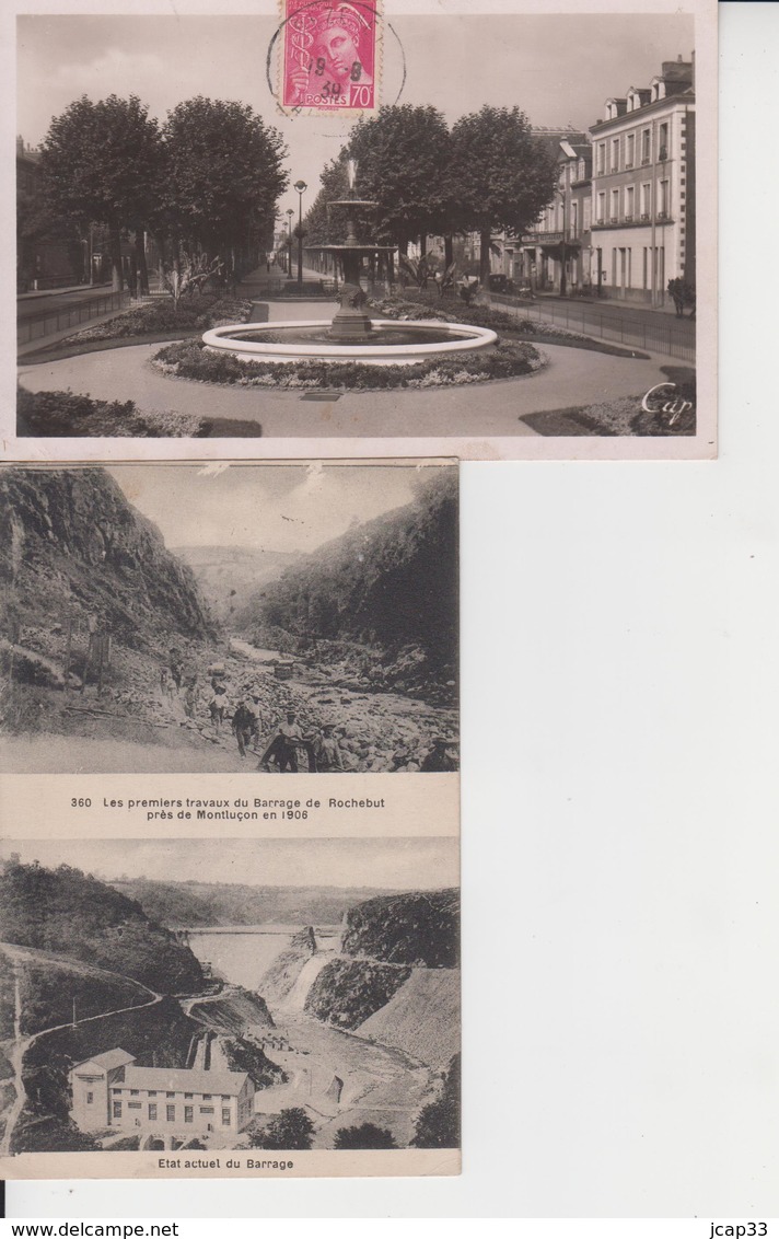 03 MONTLUCON  -  LOT DE 10 CARTES  - - Montlucon