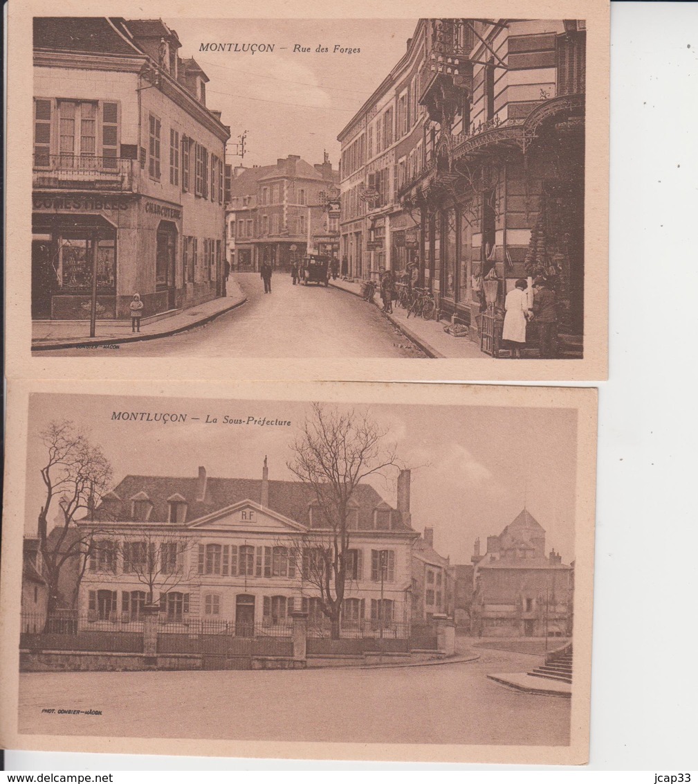 03 MONTLUCON  -  LOT DE 10 CARTES  - - Montlucon