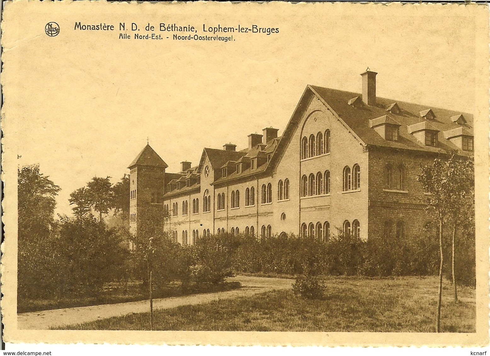 CP De LOPHEM-Lez-Bruges ( Loppem ) " Aile Nord-est/ Noord-oostervleugel " Monastère N.D.de Béthanie Relais De LOPHEM . - Zedelgem