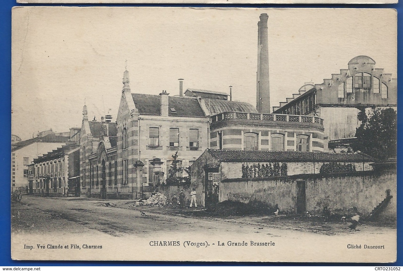 CHARMES    La Grande Brasserie    Animées   écrite En 1919 - Charmes