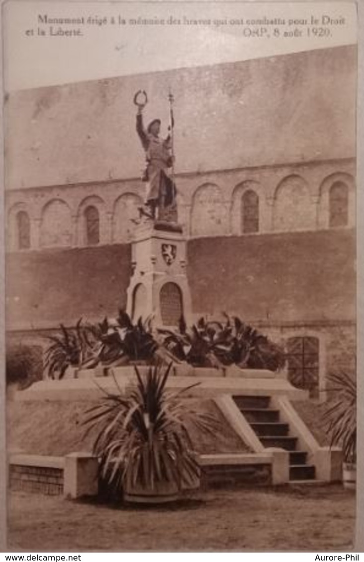 Monument érigé à La Mémoire Des Braves Qui Ont Combattu Pour Le Droit Et La Liberté - 1920 - Orp-Jauche