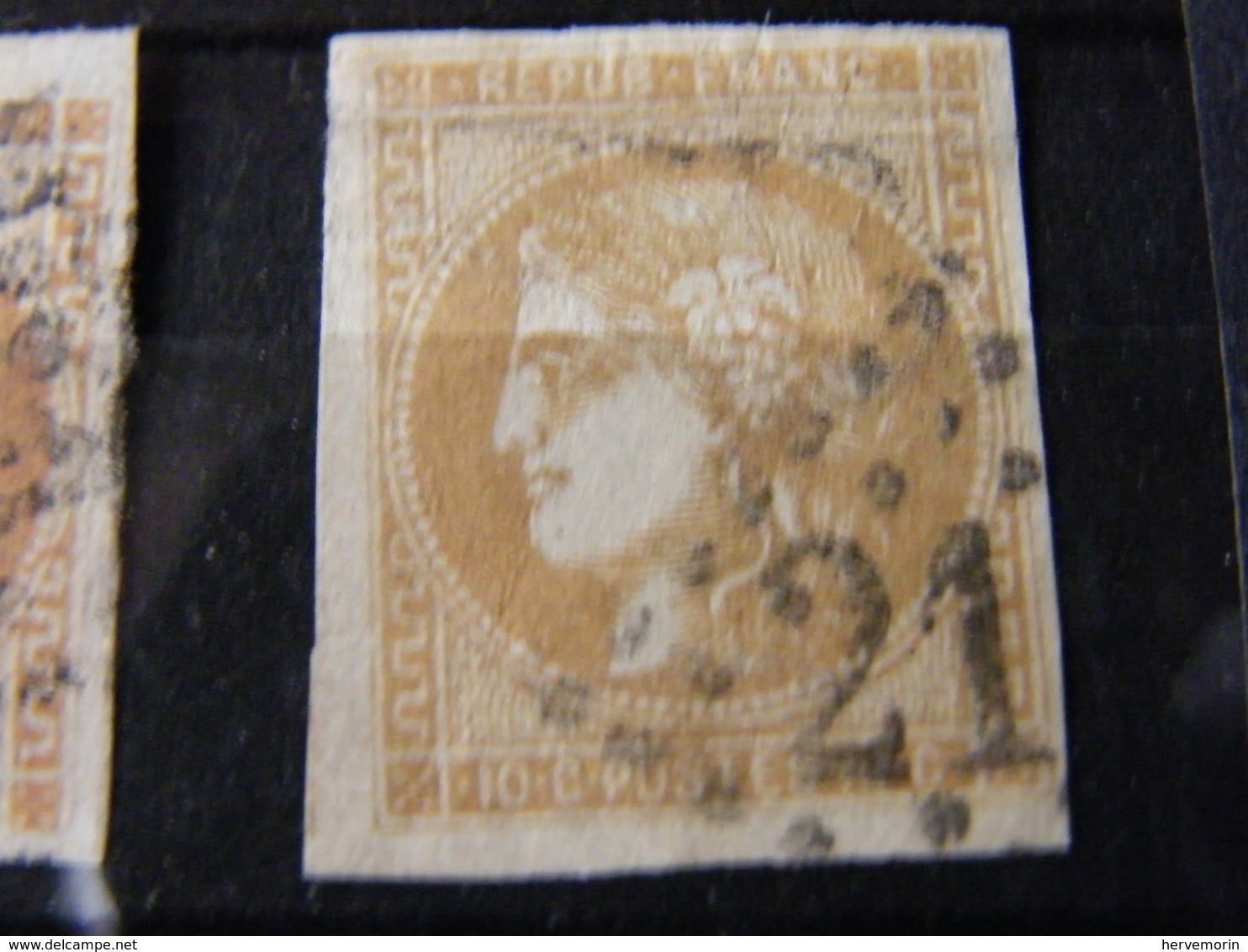 Emission Bordeaux No 43a - 1849-1850 Ceres