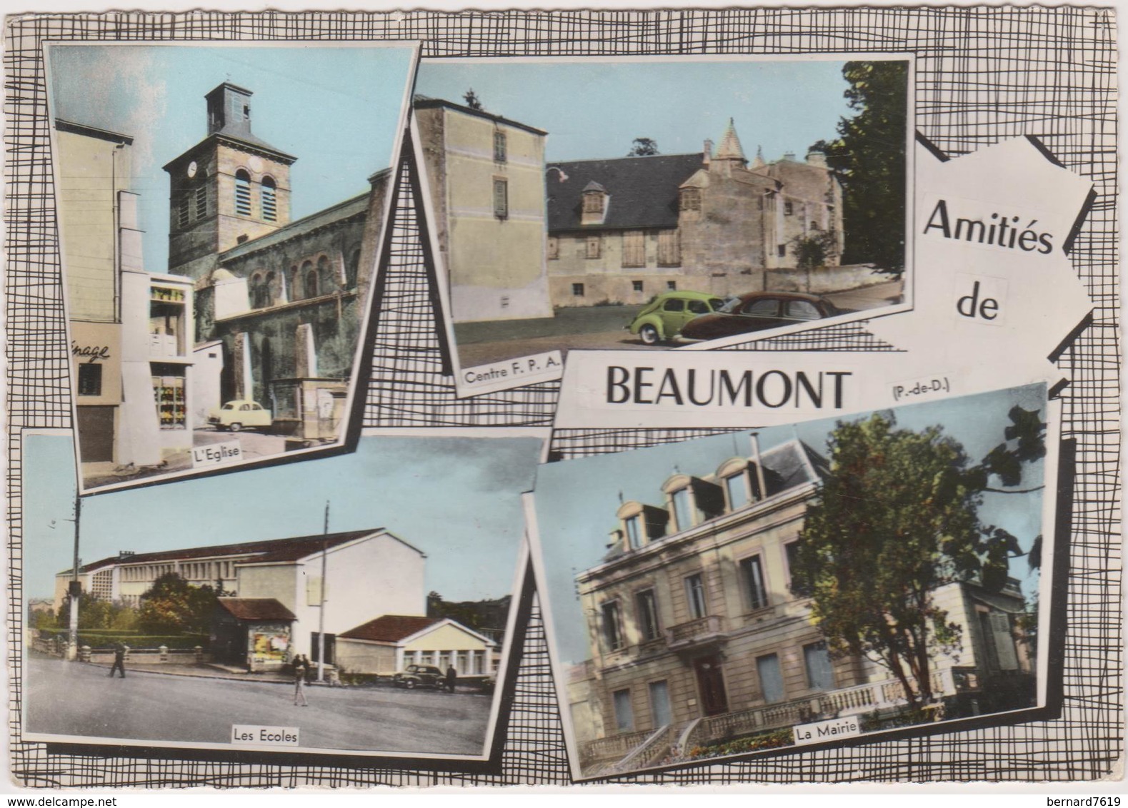 63 Beaumont  Amities Vues Multiples - Autres & Non Classés