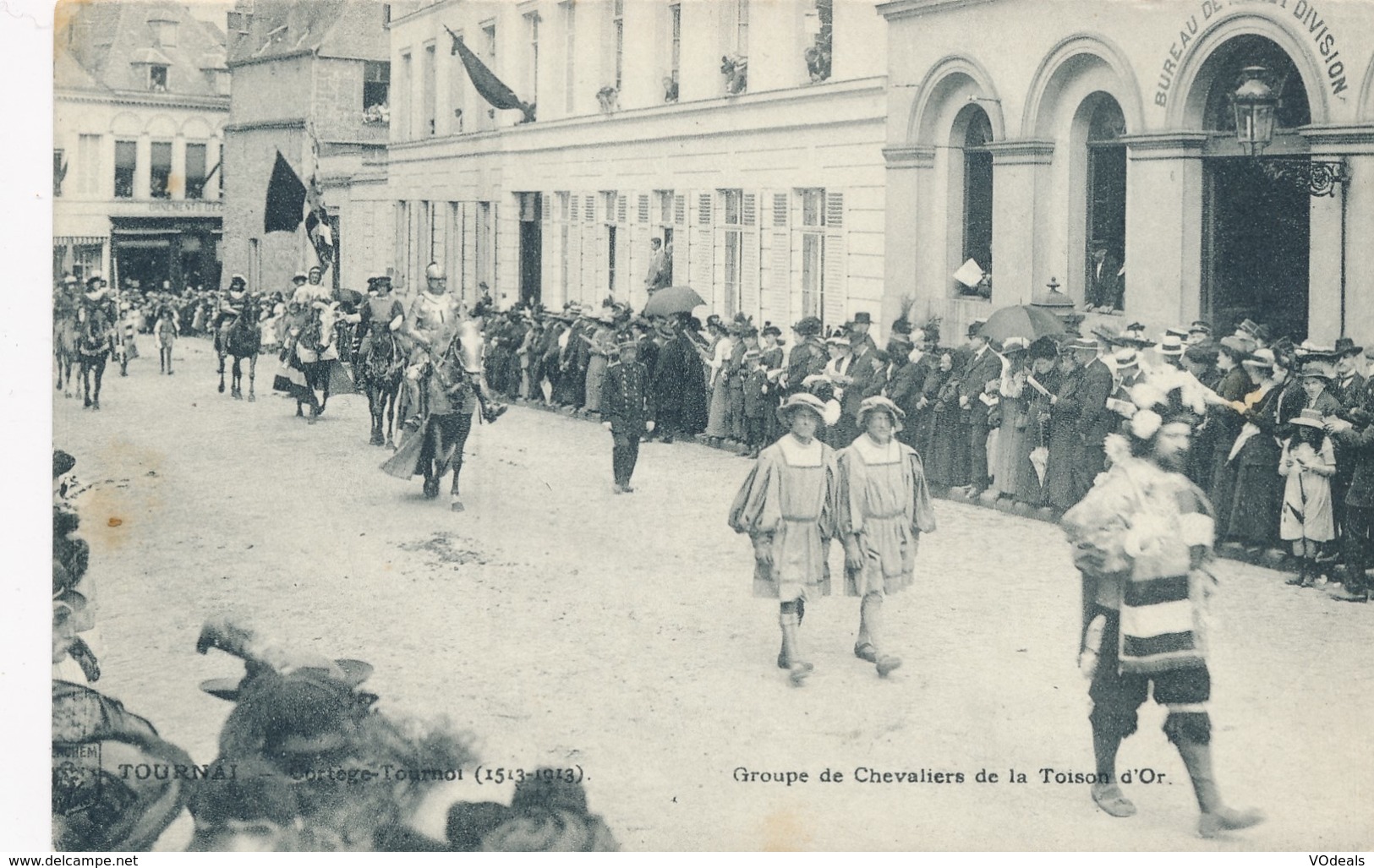 CPA - Belgique - Tournai - Groupe De Chevaliers De La Toison D'Or - Tournai