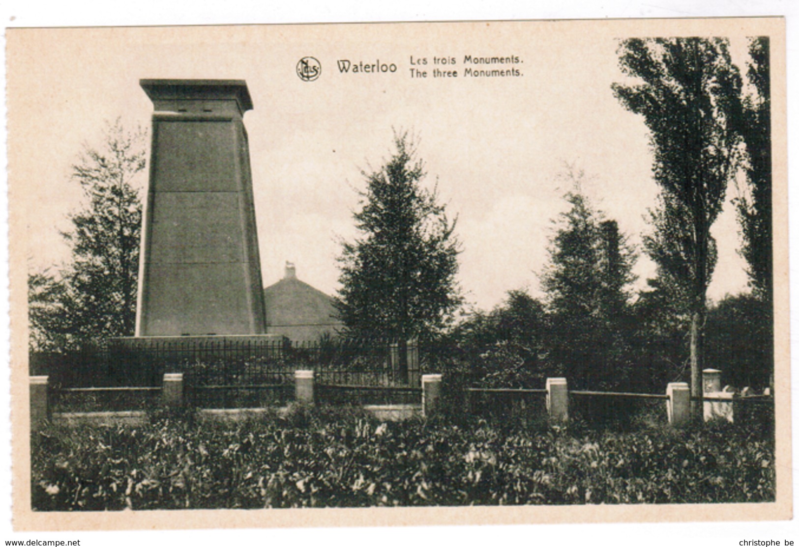 Waterloo, Les Trois Monuments (pk55443) - Waterloo