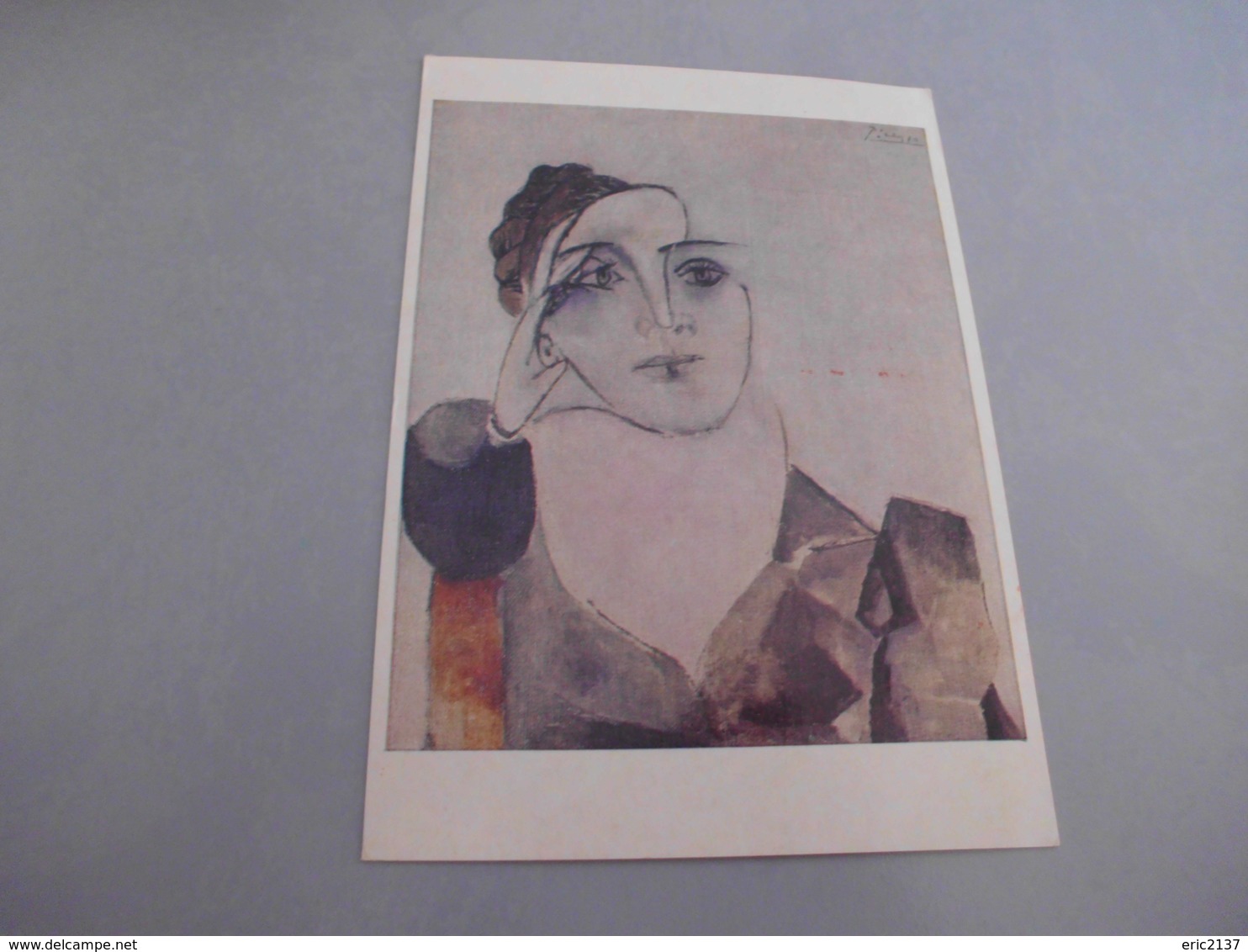 PORTRAIT DE DORA MAAR .....CARTE FETE DE L'HUMANITE - Picasso