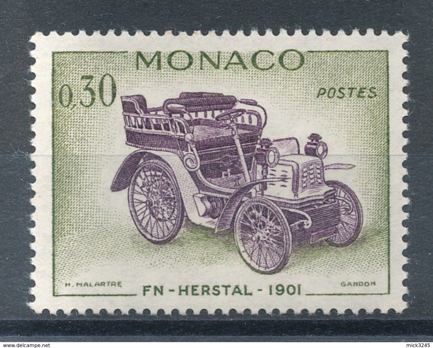 Monaco N°566** Auto FN.Herstal 1901 - Neufs