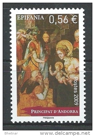 Andorre YT 680 " Epiphanie " 2009 Neuf** - Ungebraucht