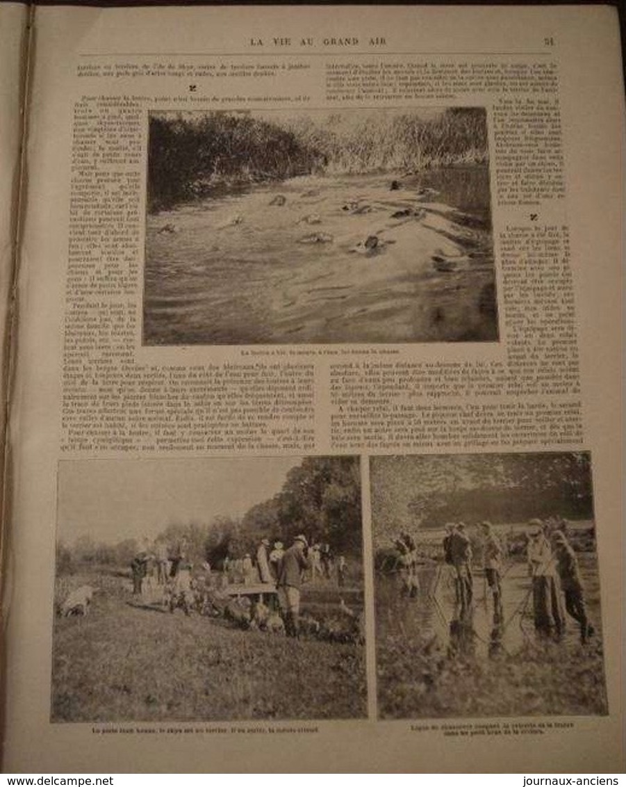 1899 DEUIL LA BARRE DRAME AUX ARENES - CHASSE A LA LOUTRE - COURSE BORDEAUX BIARRITZ - TIR DE DAMES - BLINDAGE - 1850 - 1899