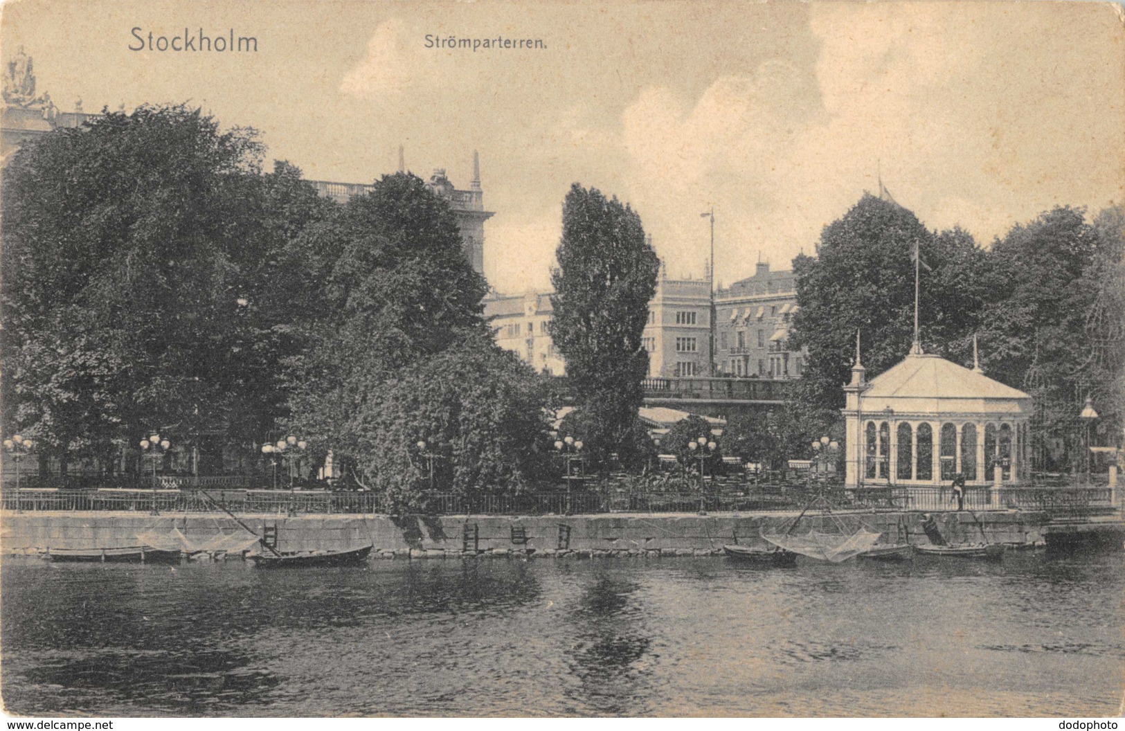 R176787 Stockholm. Stromparterren. Bernh. Franke. 314 - Welt