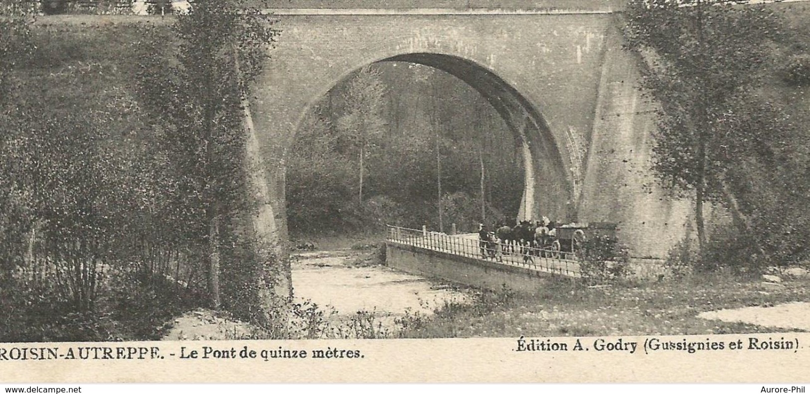 Roisin - Autreppes Le Pont De Quinze Mettre - Train à Vapeur Et Attelage - Honnelles