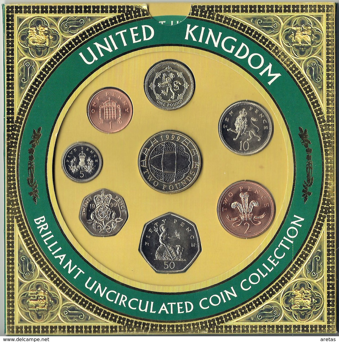 1999 Monnaies Fleur De Coin - United Kingdom - Mint Sets & Proof Sets