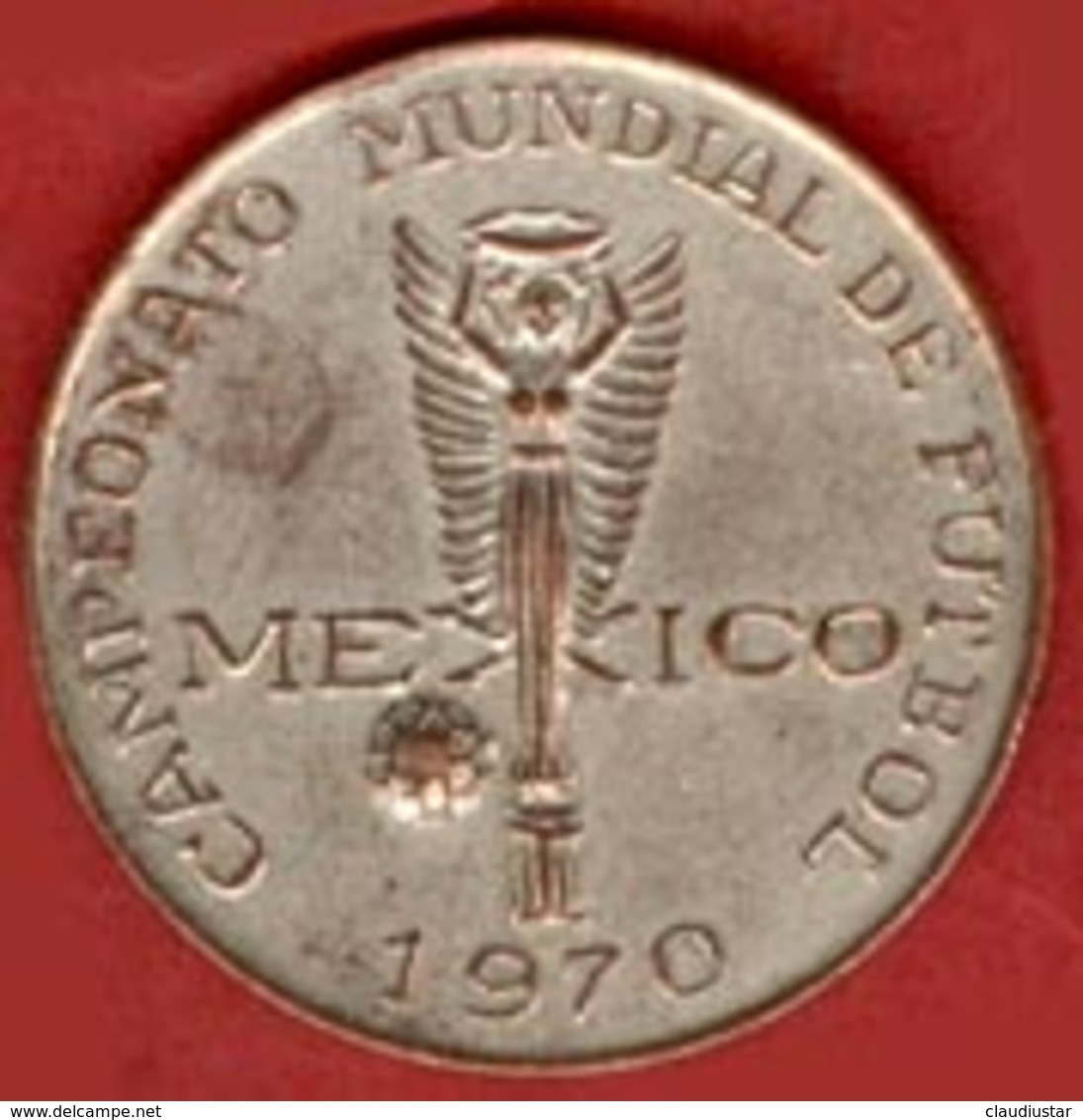 ** MEDAILLE  FOOT  MEXICO  1970 ** - Apparel, Souvenirs & Other