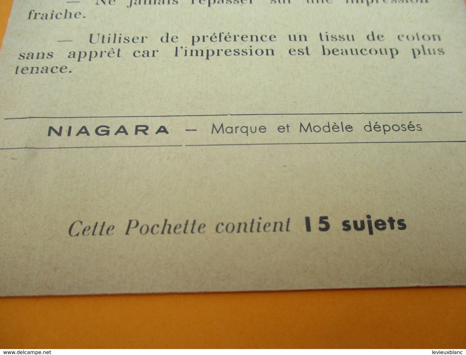 Nouveau Jeu/Impression Lavable/ Niagara/ Ouvrez Repassez Regardez/Vers 1930-1950                   JE209 - Other & Unclassified
