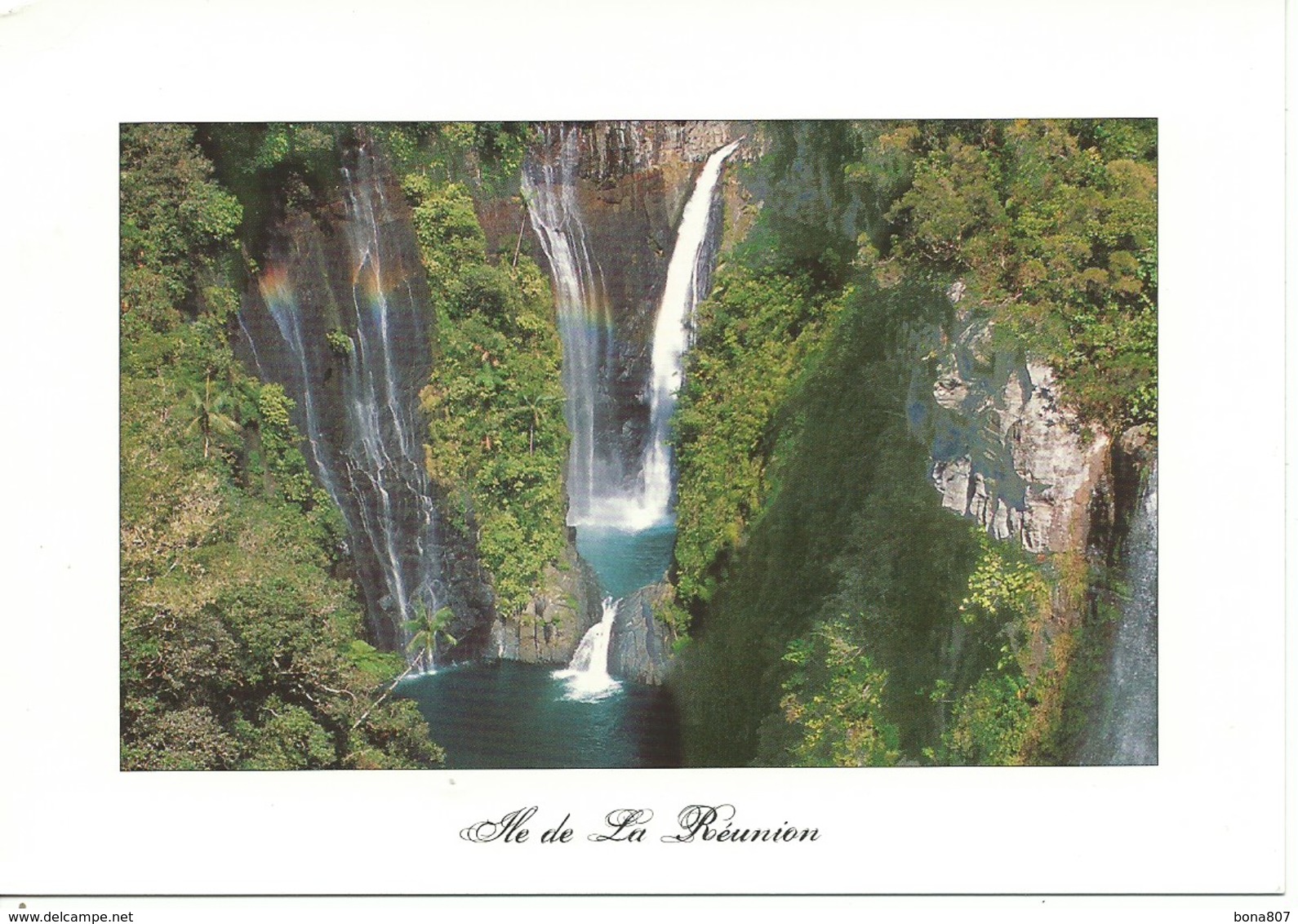 (A) : La Reunion - Cascade Sakamaka - Réunion