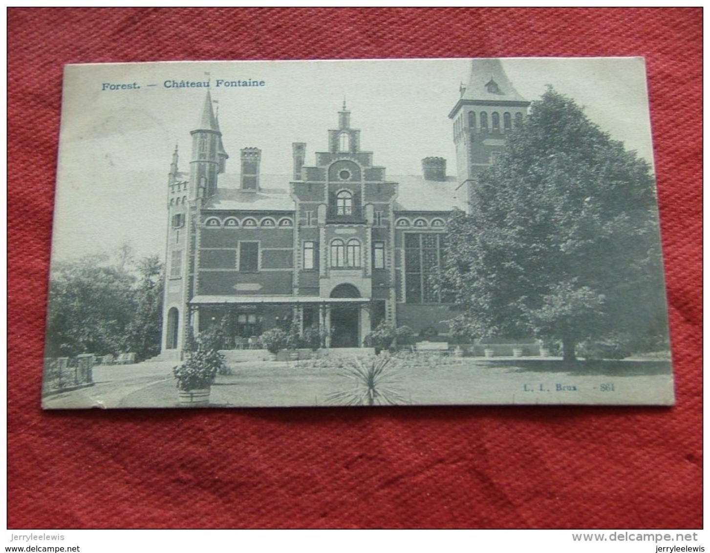 BRUXELLES  - FOREST - VORST -  Château Fontaine  -  1905 - Forest - Vorst