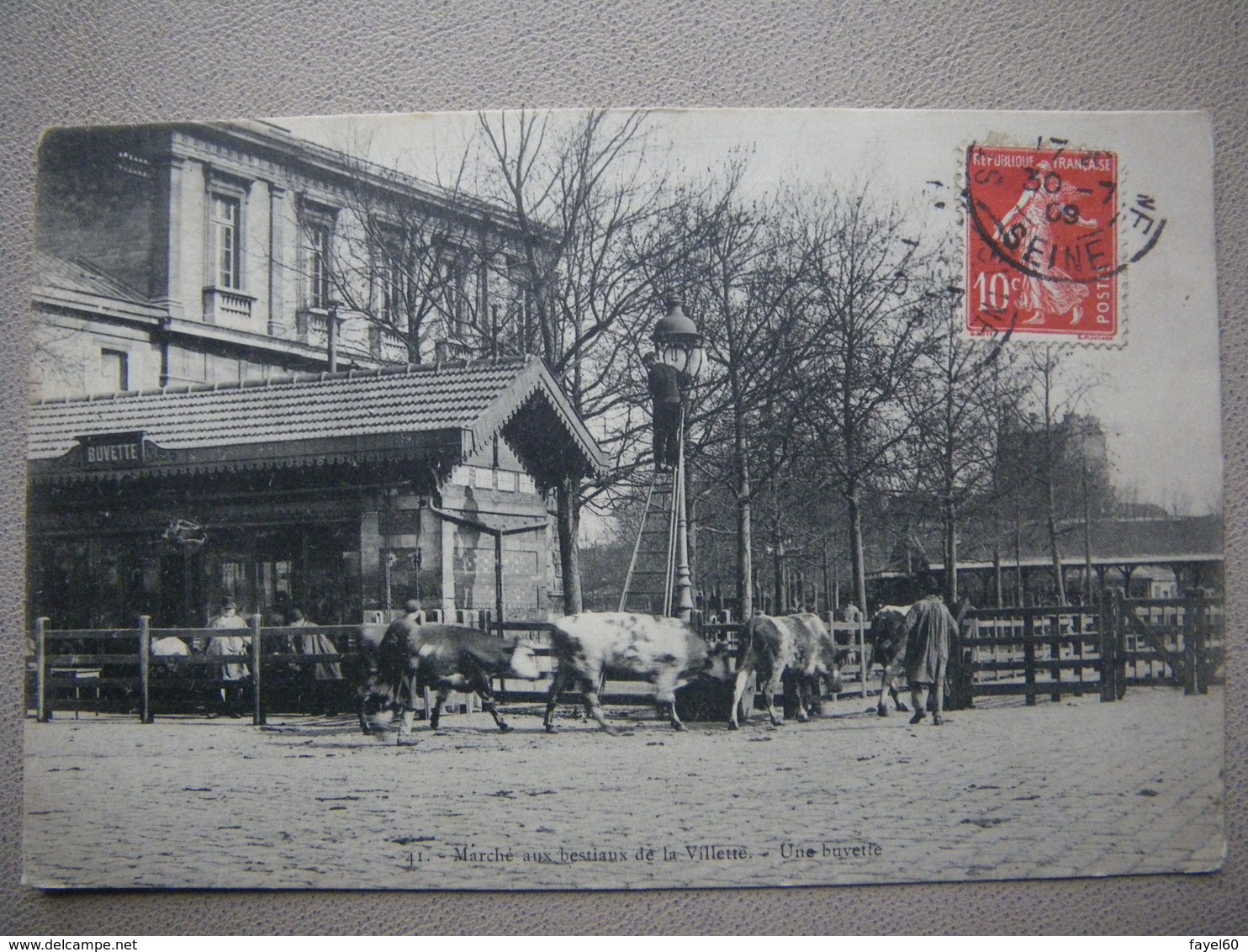 Abattoirs De La Villette 3 Cartes Postales Anciennes - Sonstige & Ohne Zuordnung