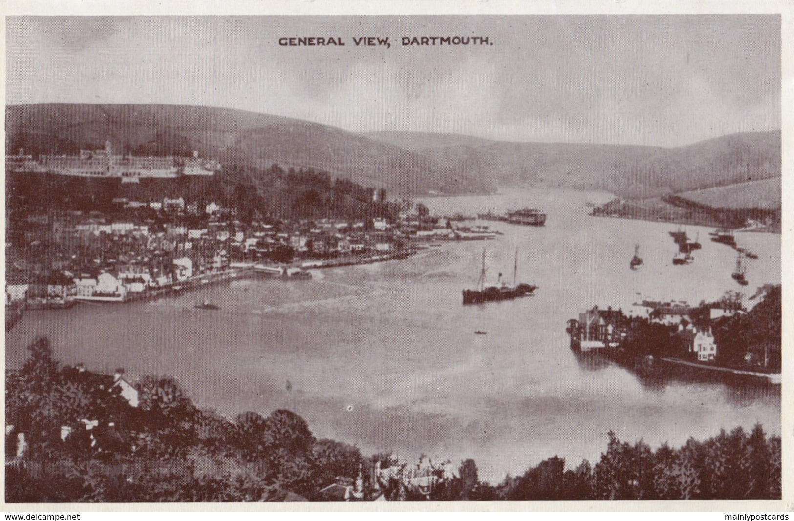 AP37 General View, Dartmouth - "National Savings Is Still A Necessity" Printed On Back - Other & Unclassified