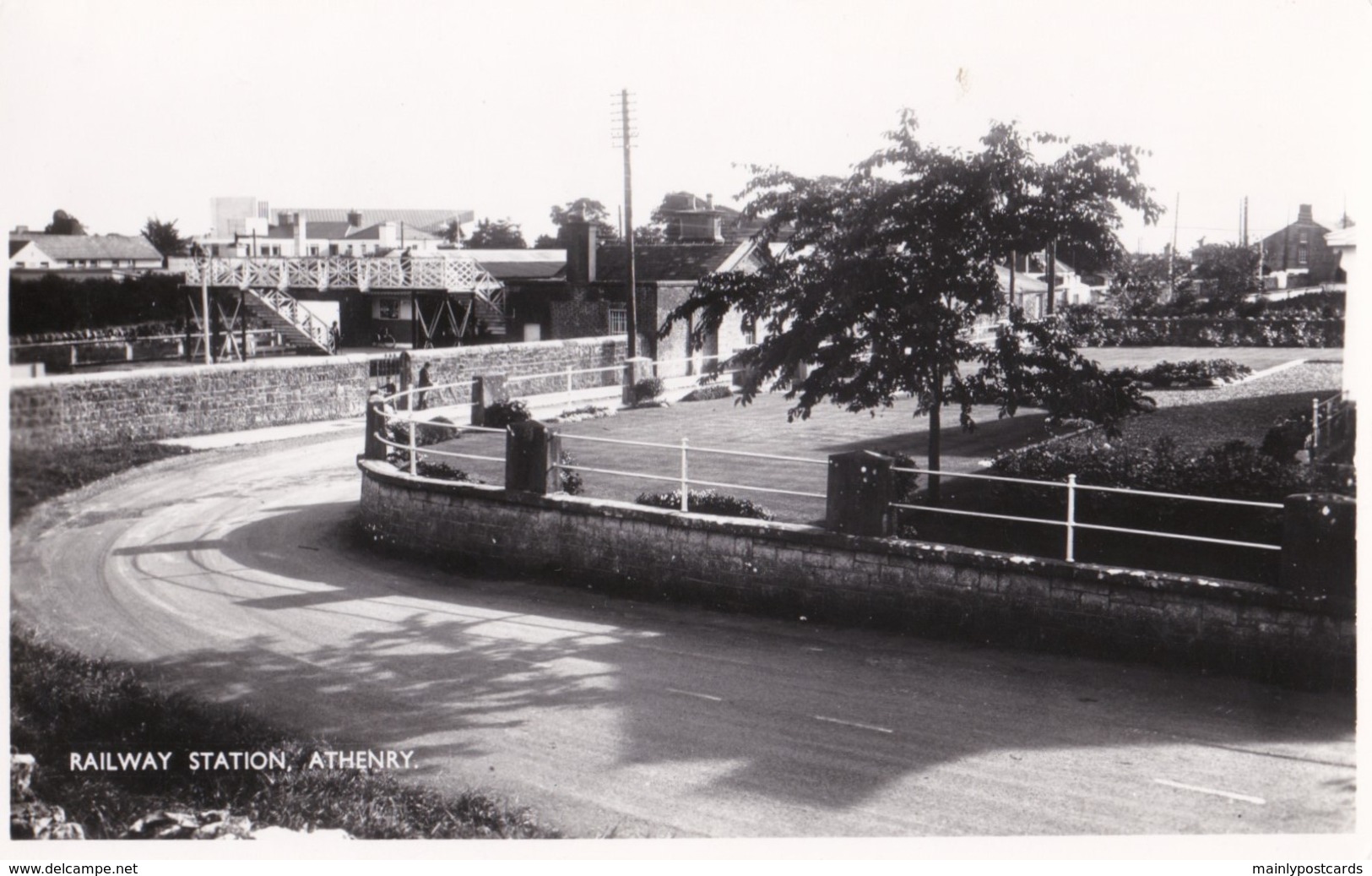 AS26 Railway Station, Athenry - RPPC - Galway