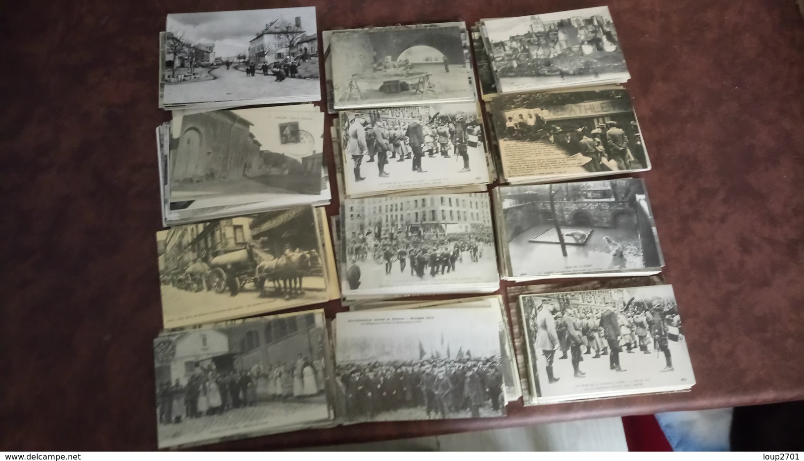 D353 LOT 1.5KG CARTES ANCIENNES NEUVES REPRODUCTIONS  A TRIER COTE++ DÉPART 8€ - 100 - 499 Postcards