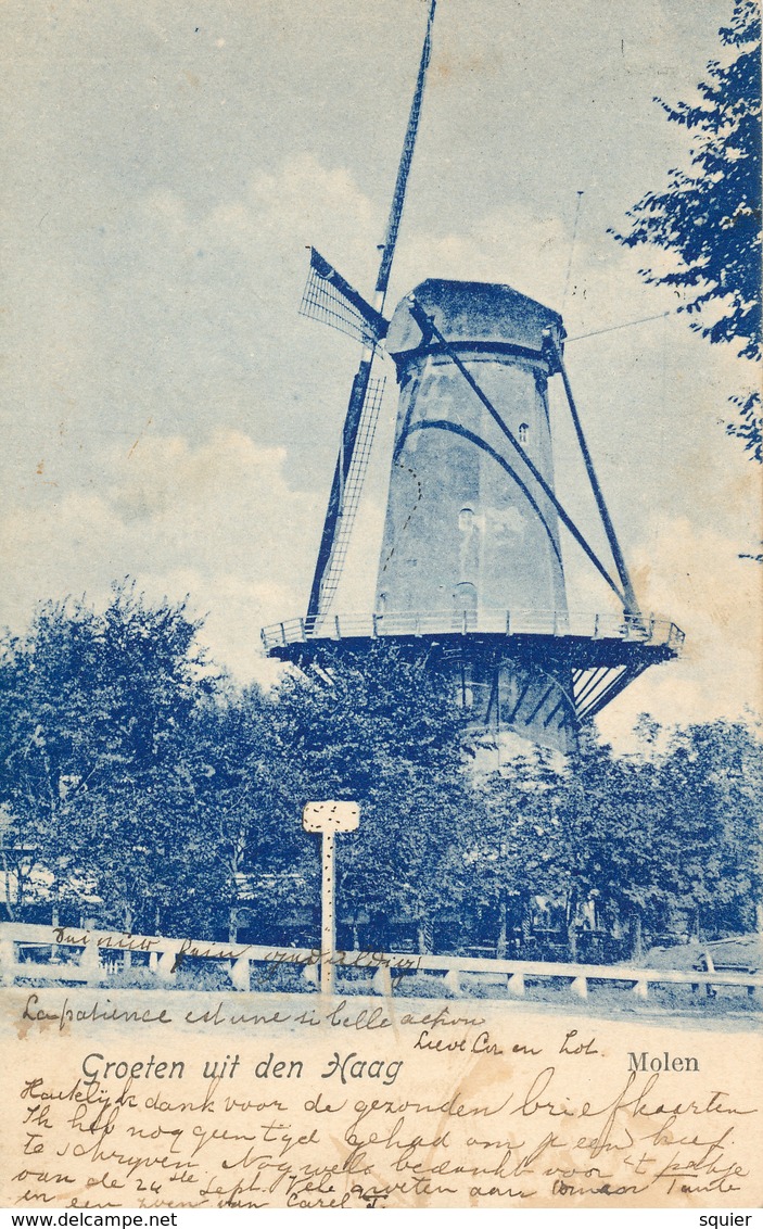 Rijswijk, Hoornbrug, Korenmolen, Windmill, Groeten Uit Den Haag - Watermolens