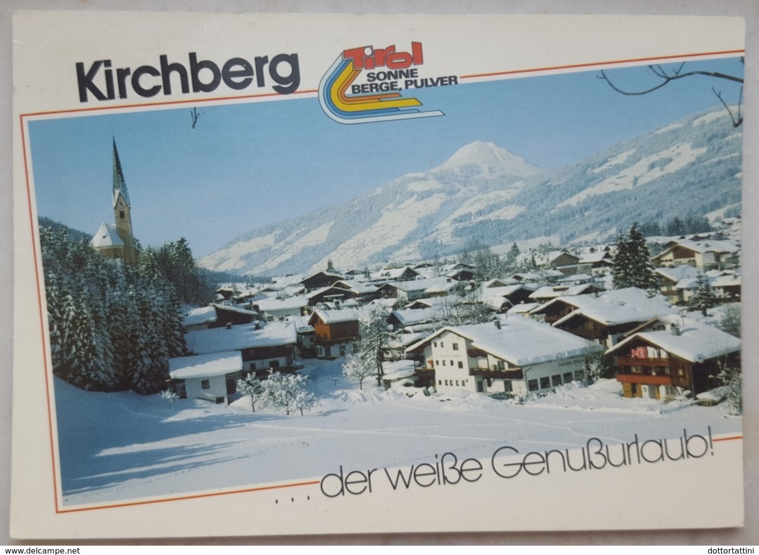 Kirchberg - Der Weisse Genussurlaub - Wintergrusse - Tirol - Österreich  Vg A2 - Kirchberg