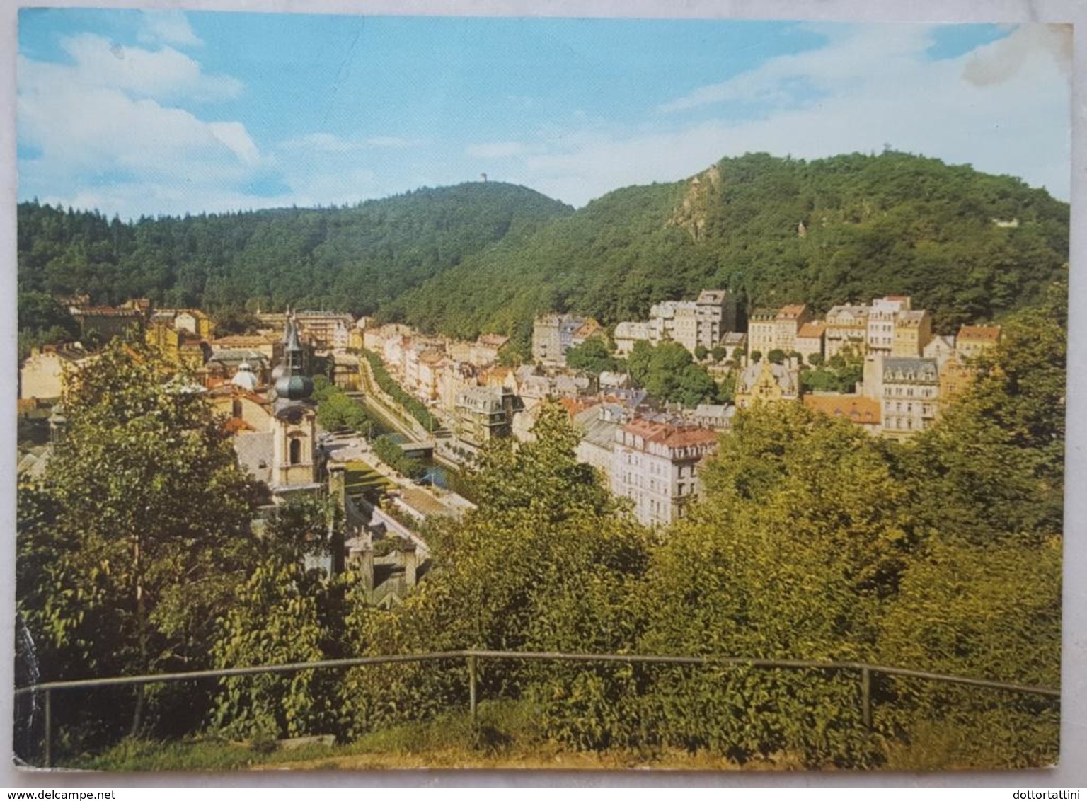 KARLOVY VARY / Carlsbad - Pohled Do Udoli Ricky Teple - Tal Des Tepla Flusses  - Czechoslovakia Vg - Repubblica Ceca