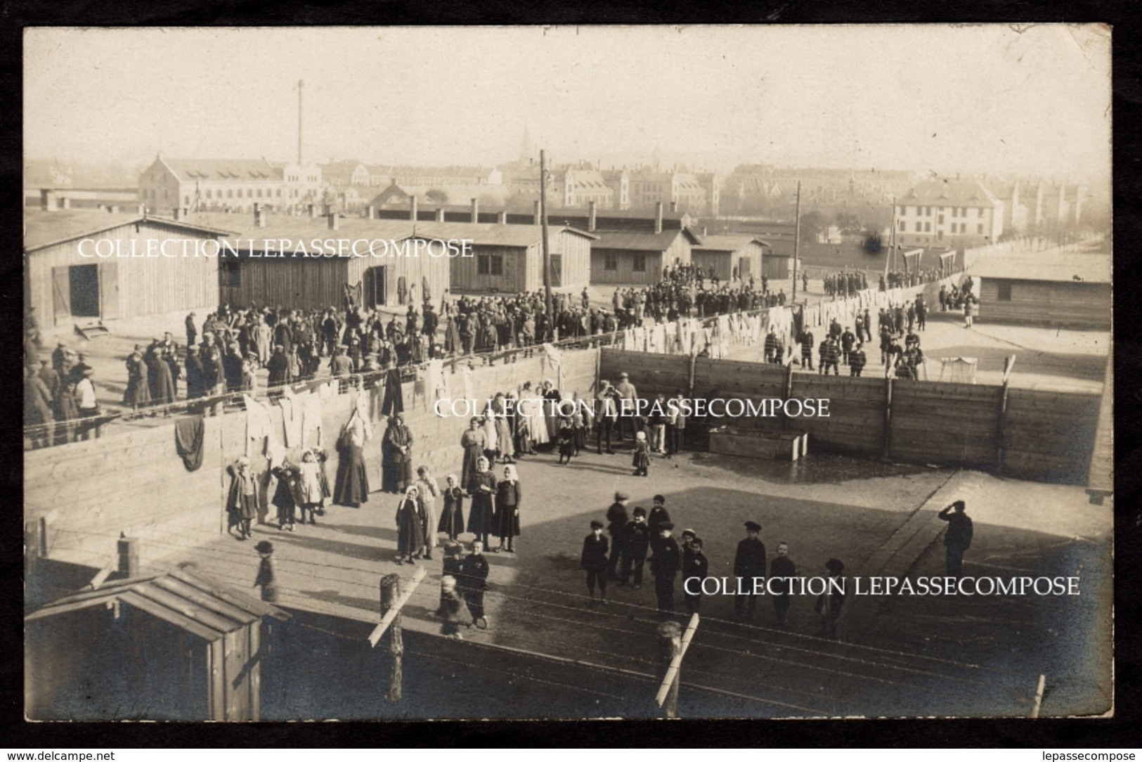 TOP LAUBAN LUBAN - 1917 CAMP DE PRISONNIERS - SOLDATS RUSSES, FRANCAIS ET CIVILS - M. TARTELIN COMITE FRANCAIS ET RUSSE - Guerra 1914-18