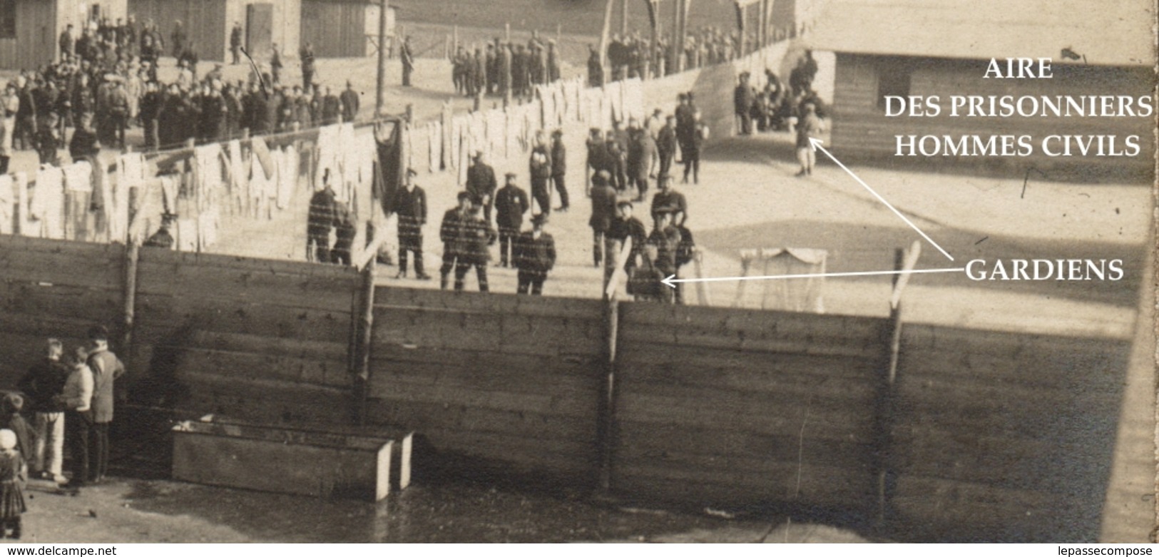 TOP LAUBAN LUBAN - 1917 CAMP DE PRISONNIERS - SOLDATS RUSSES, FRANCAIS ET CIVILS - M. TARTELIN COMITE FRANCAIS ET RUSSE - Guerre 1914-18