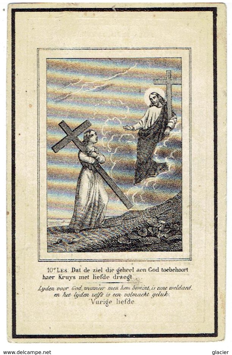 Anna Maria HEEREN - Echtg. Fredericus Sohier - Overleden St Truiden 31 December 1850 In Ouderdom Van 65 Jaren - Devotieprenten