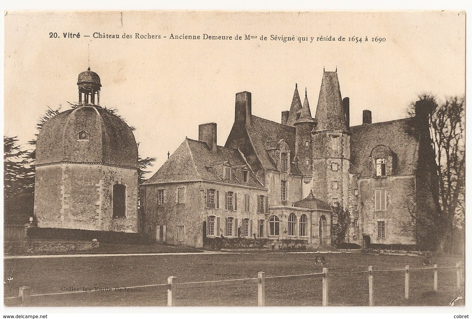 Vitré  -  Château Des Rochers - Ancienne Demeure De Mme De Dévigné - Vitre