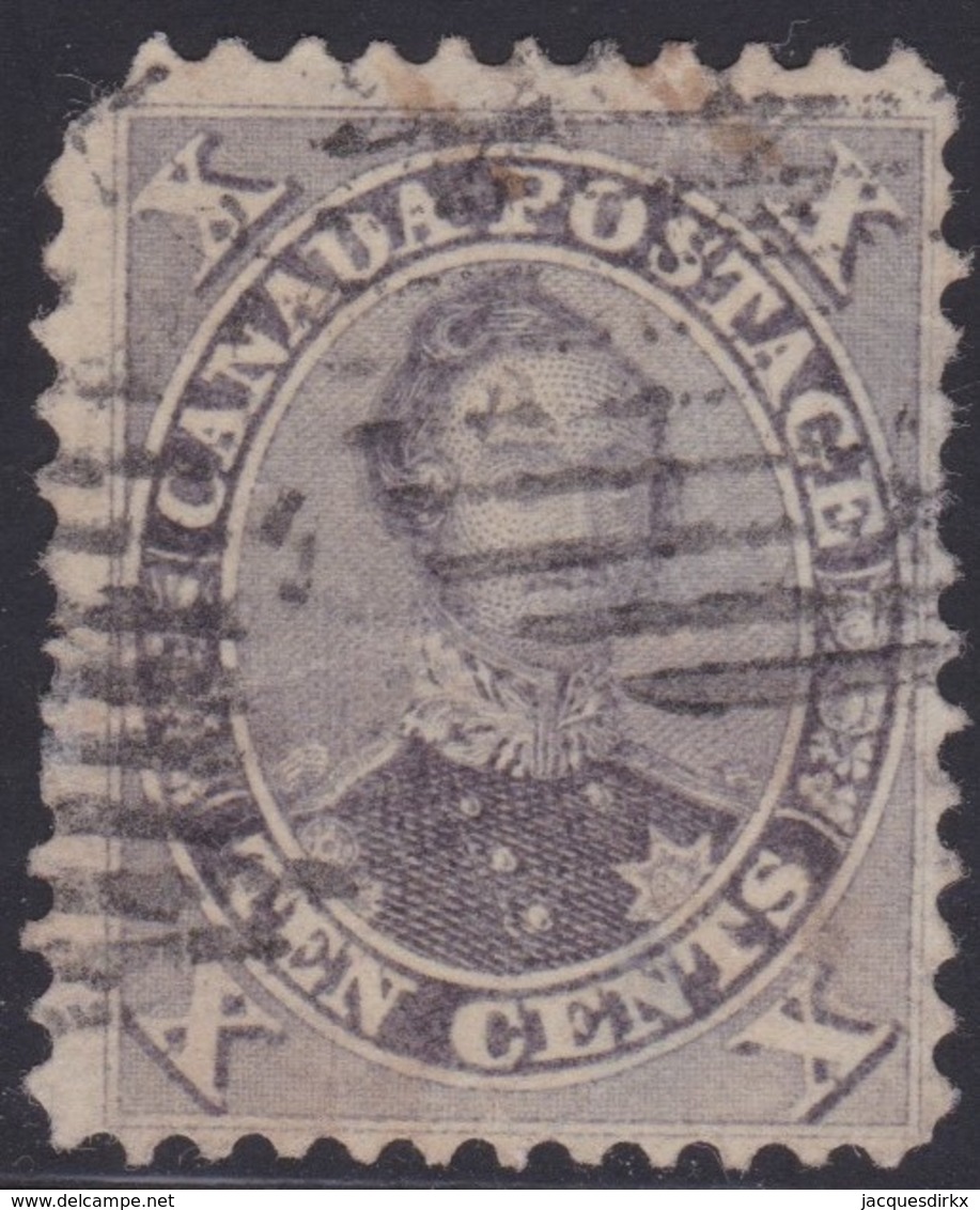 Canada . Scott .   17b    .   3 Stamps (3 Scans) .   11¾x12   .       O    .    Cancelled   . /  .   Gebruikt - Usados