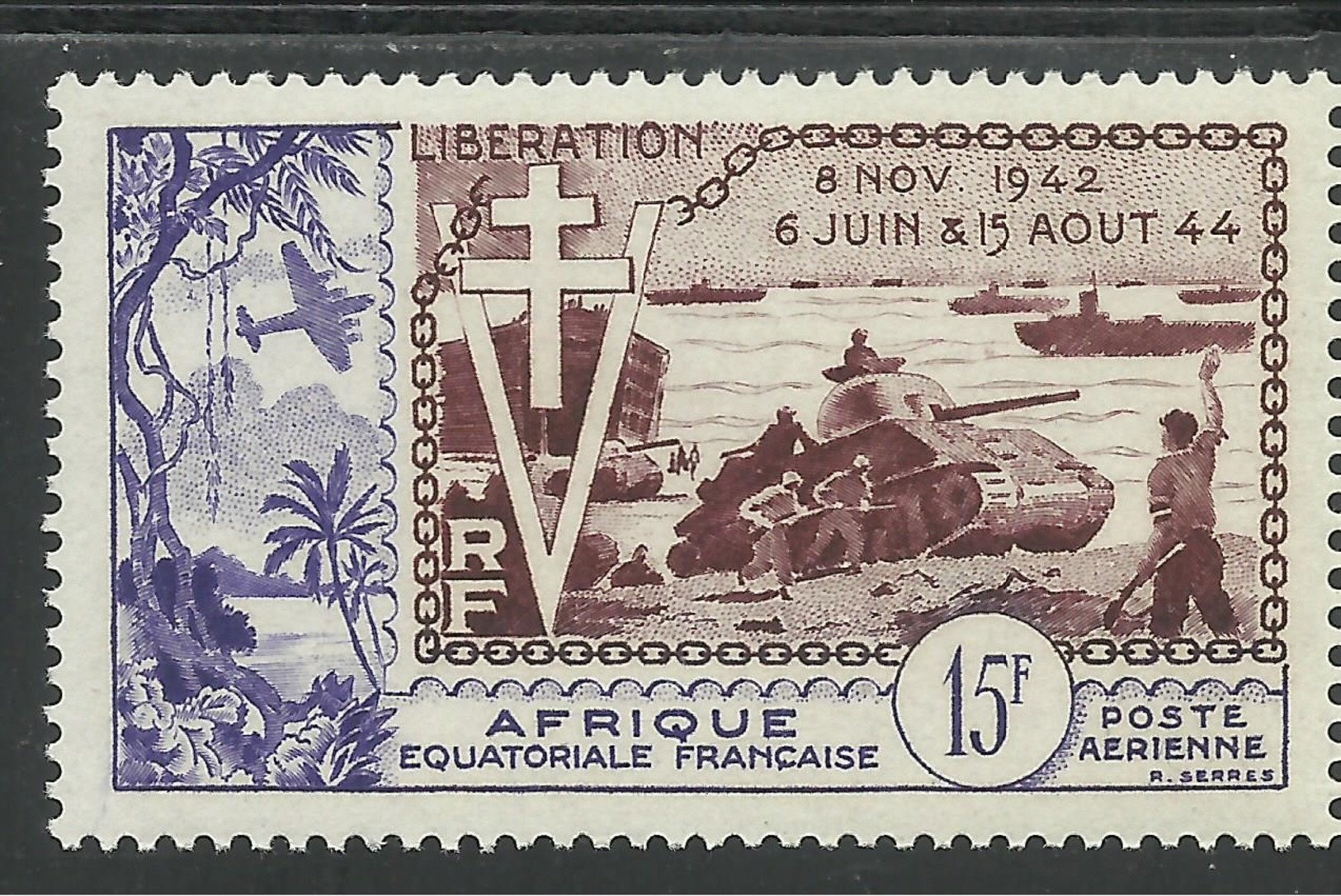 AFRIQUE EQUATORIALE FRANCAISE - AEF - A.E.F. - 1952 - YT PA 57** - MNH - Neufs