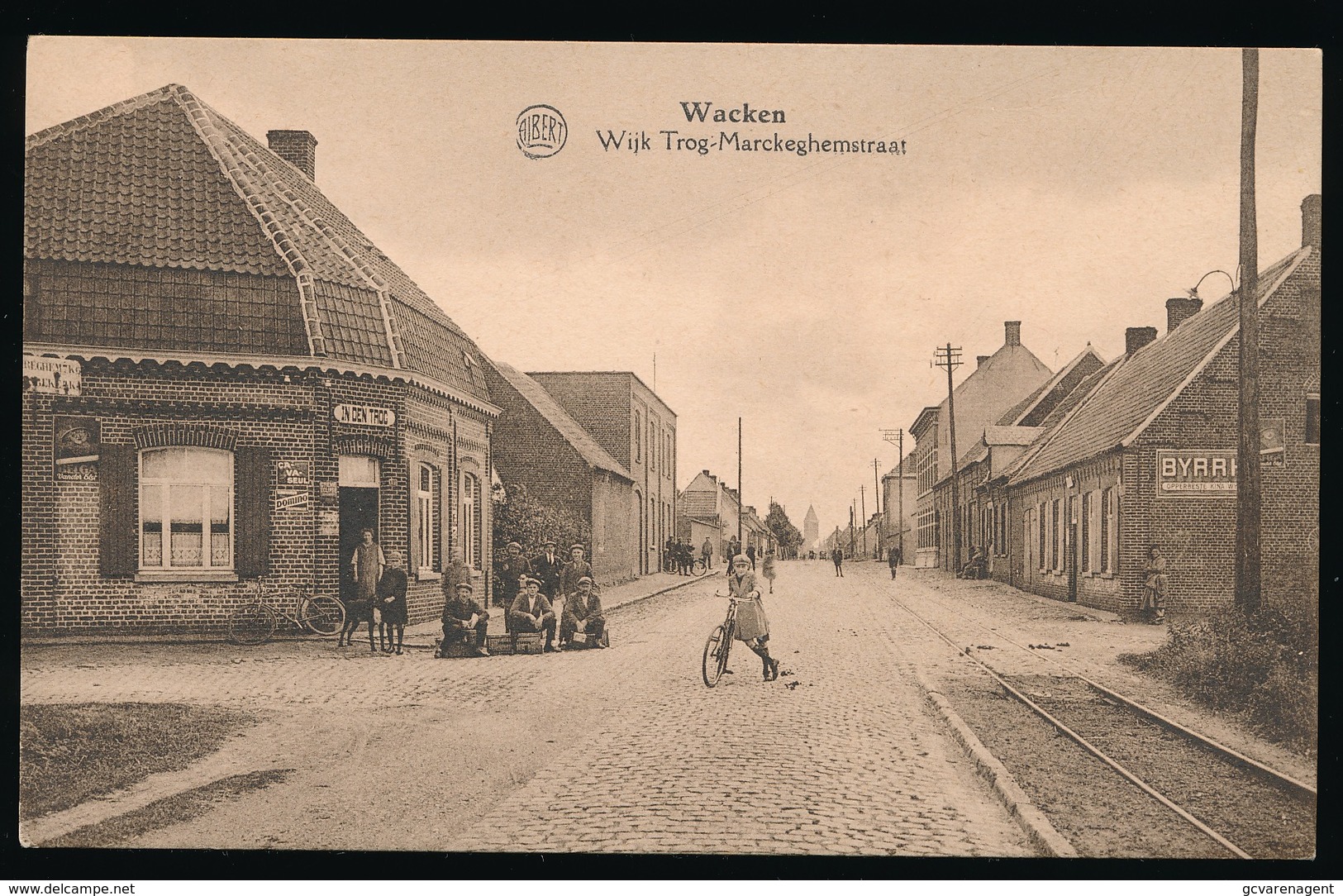 WACKEN WAKKEN - WIJK TROG MARCKELHEMSTRAAT ( HOEK CAFE ,, IN DEN TROG ) - Dentergem