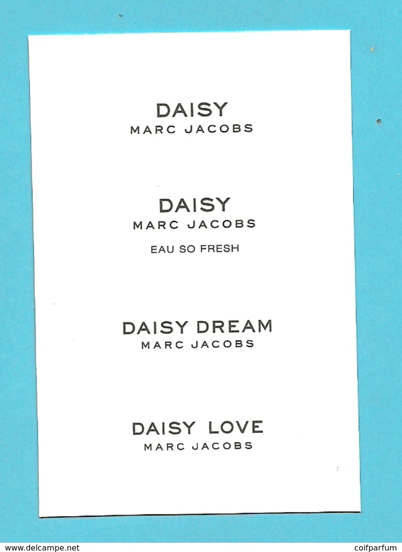 Carte Marc Jacobs Daisy Love  (lot Grijs 40) - Modernes (à Partir De 1961)