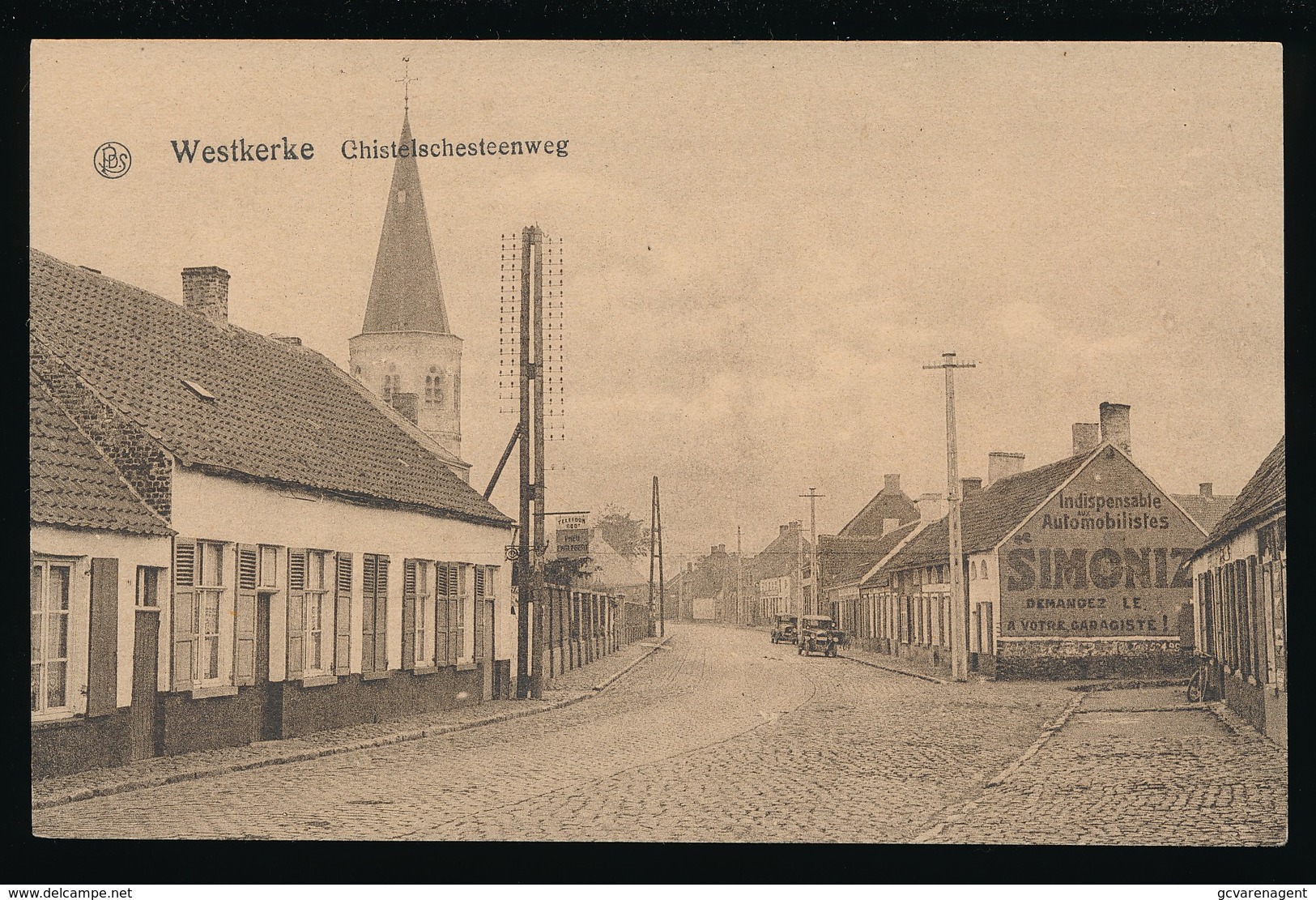 WESTKERKE   GHISTELSCHESTEENWEG - Oudenburg