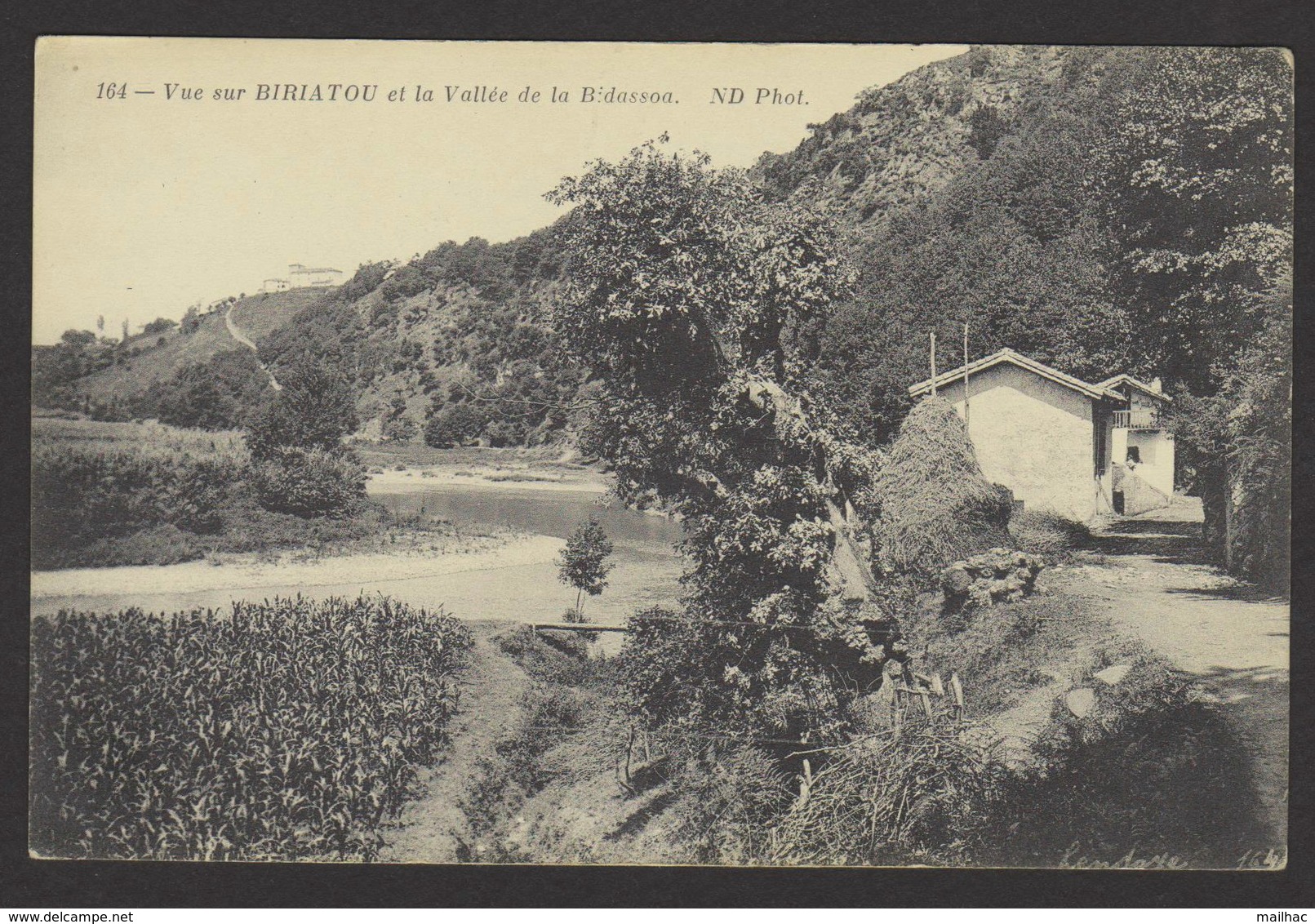D 64 - Vue Sur BIRIATOU Et La Vallée De La Bidassoa - Biriatou