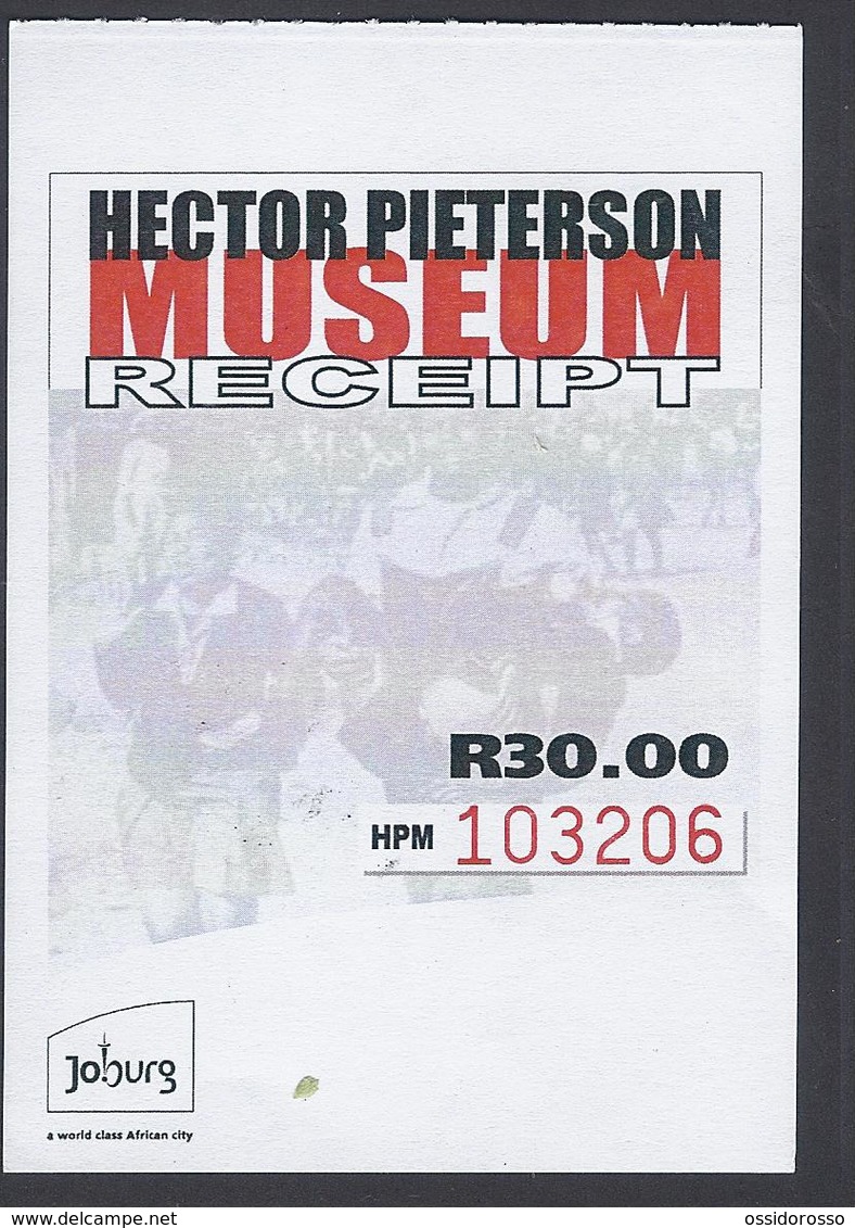 Hector Pieterson Museum And Memorial - Soweto - Johannesburg - - Biglietti D'ingresso
