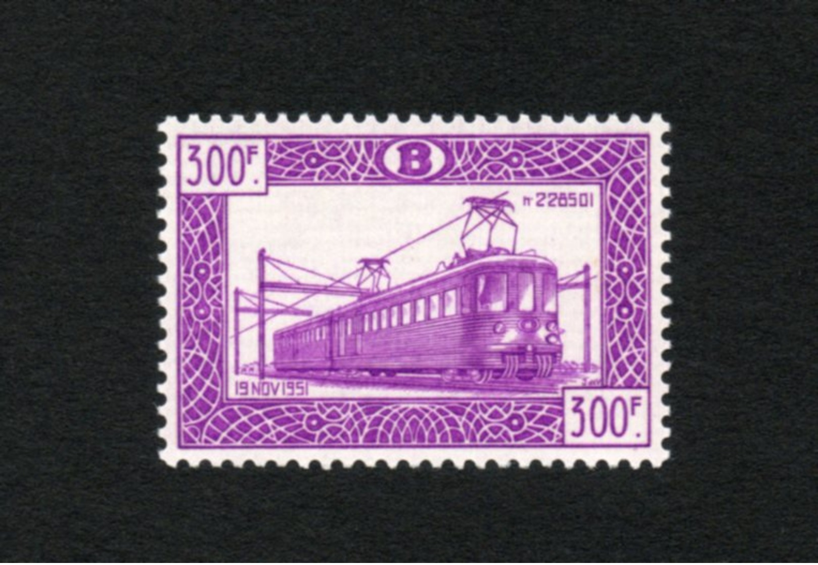 BELGIE 1952 SP 321 RAILWAY POSTFRIS AUTHENTIQUE FRAICHEUR POSTAL MNH ** TB - Other & Unclassified