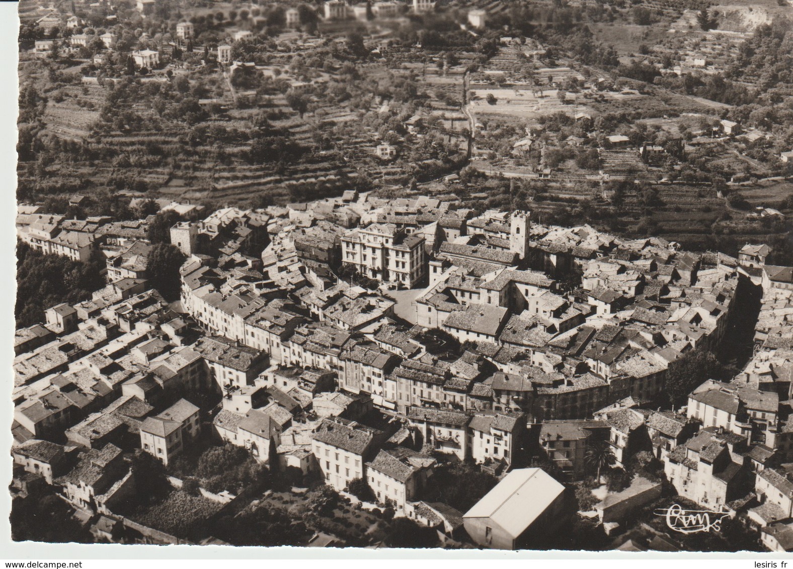 C. P. - PHOTO - VENCE - VUE GÉNÉRALE AÉRIENNE - 16780 - J. COMBIER - Vence