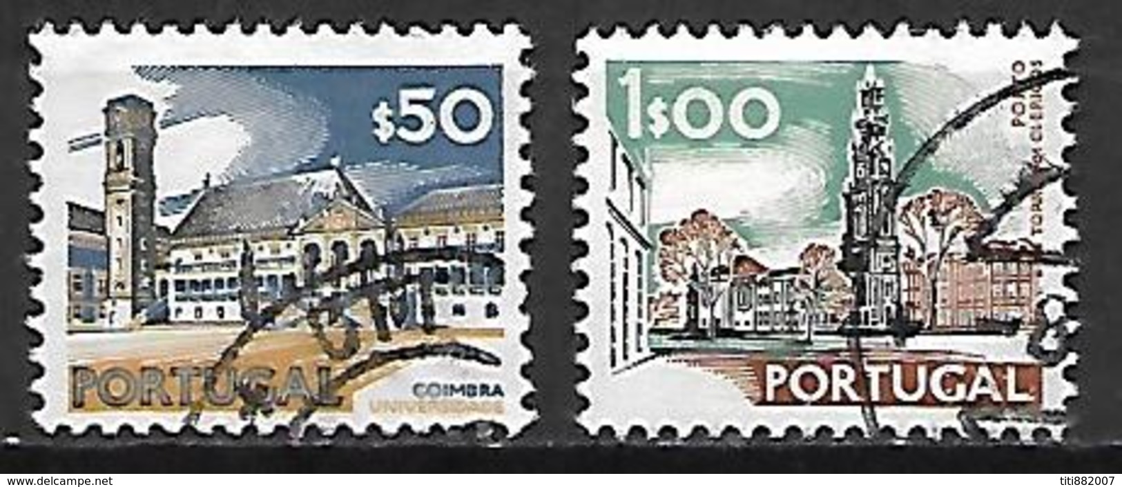 PORTUGAL    -    1972 .   Y&T N° 1136 / 1137  Oblitérés. - Oblitérés